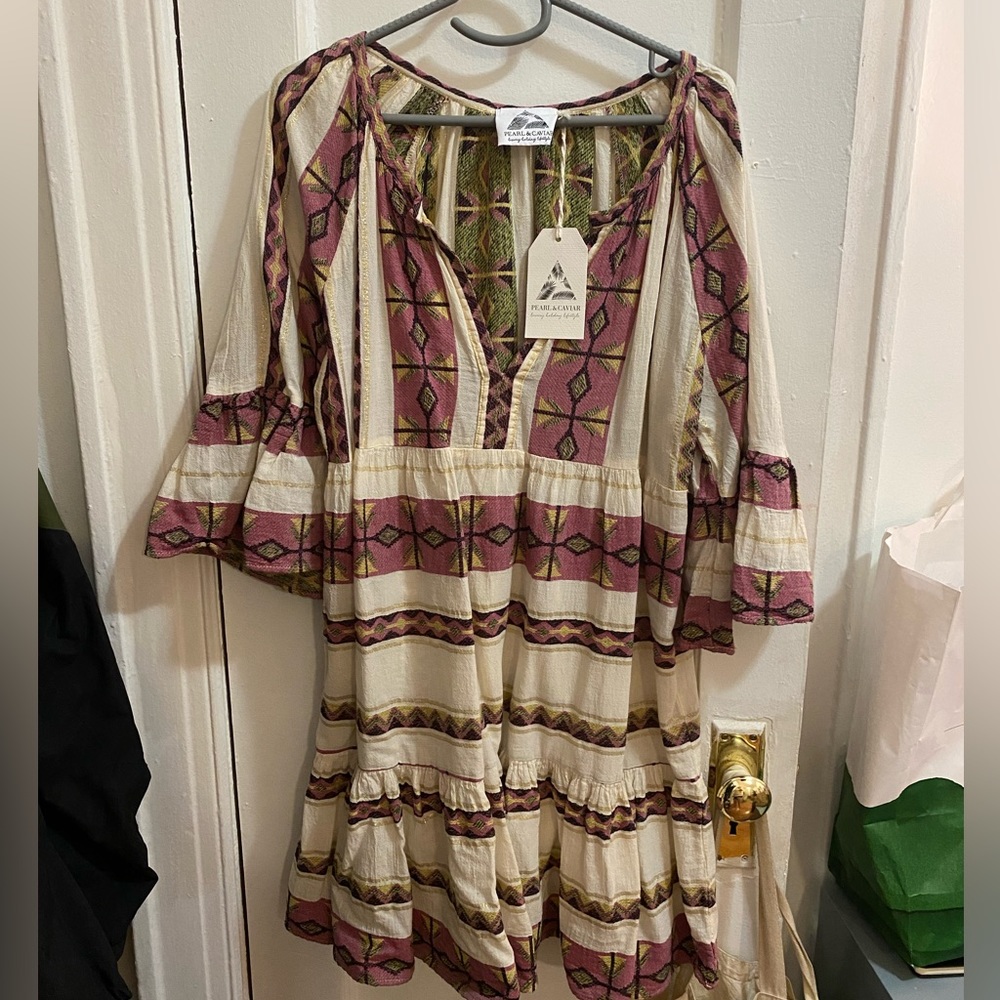 NWT Pearl & Caviar Zakar Midi Dress, M/L